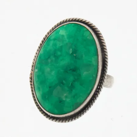Kivisormus, koko 18, 925br, Paino: 5,8 g