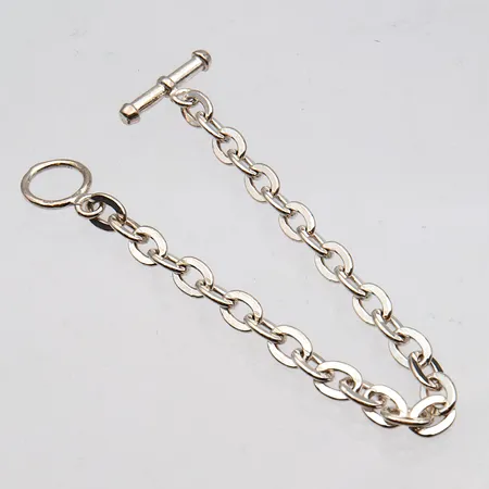 Rannekoru, pituus 180mm, leveys 6mm, 925, Paino: 12,9 g