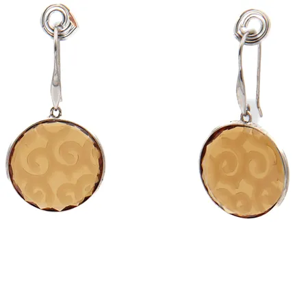 Kivikorvakorut, korkeus 50mm, leveys 25mm, 925br,  Paino: 10,7 g