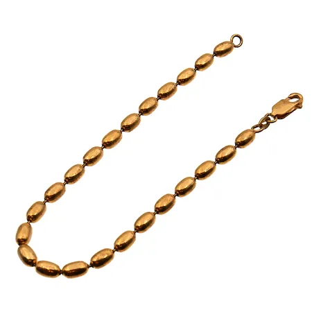 Kullattu ranneketju, pituus 180mm, leveys 4mm, 925,  Paino: 7,6 g