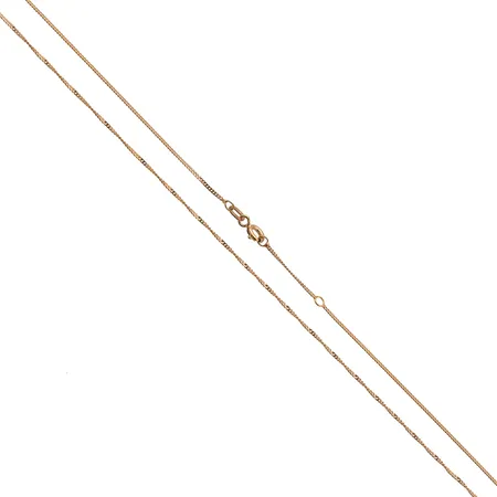 Panssarikaulaketju, pituus 36/38cm, 585, Paino: 1,4 g