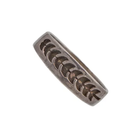 Kuvioitu sormus, koko 18½, 925,  Paino: 2,9 g