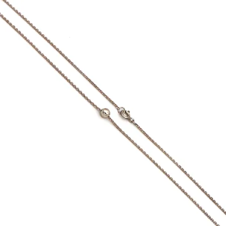 Kaulakoru, pallon Ø 4,9mm, ketjun pituus 45cm, 925,  Paino: 2,8 g