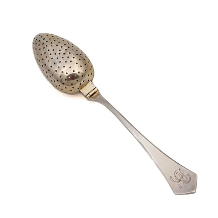 Teesiivilä, kaiverrettu, pieniä käytön jäöliä, pituus 140mm, 813,  Paino: 26,9 g