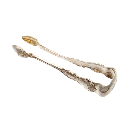 Sokeripihdit, pituus 160mm, kaiverrettu, leimat AT 1845 ja MN, 84, Paino: 67,5 g