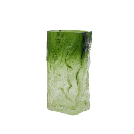 Maljakko, Kallio, Sammaleen vihveä, signeerattu Kaj Blomqvist, Oy Kumela , pohjassa siirtojälkiä, korkeus 21cm,