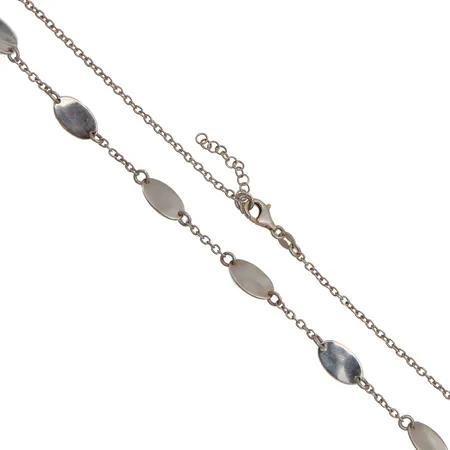 Kaulaketju, pituus 42cm, 925,  Paino: 9 g