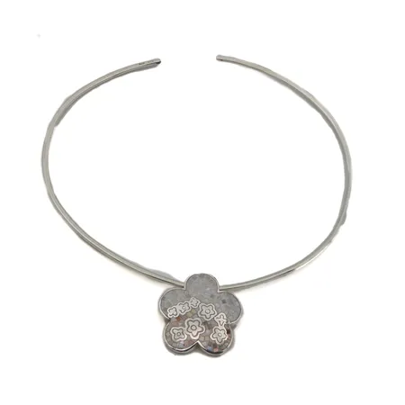 Kaulakoru emaloidulla riipuksella, koko muutettavissa, 925br, Paino: 24,4 g