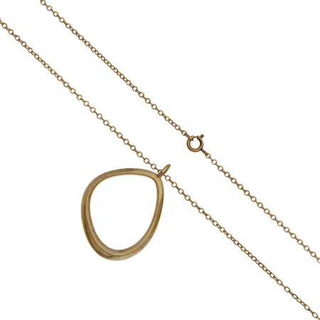 Kaulakoru Kalevala, Astro, riipulksen korkeus 45mm, ketjun pituus 84mm, pronssia