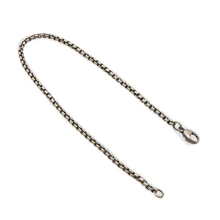 Ranneketju, pituus 220mm, leveys 3mm, 925, Paino: 6,9 g