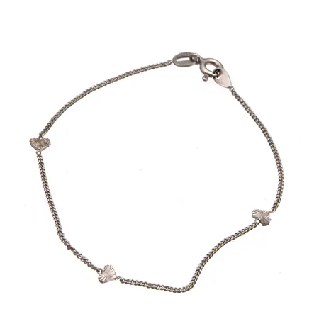 Ranneketju, pituus 170mm, 925, Paino: 0,9 g