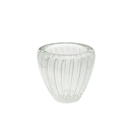 Pieni maljakko, Kaisla, K. Franck, Nuutajärvi, 1952, signeerattu, korkeus 70mm.  Paino: 0 g