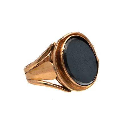 Viallinen kivisormus, 585br, Paino: 5,5 g