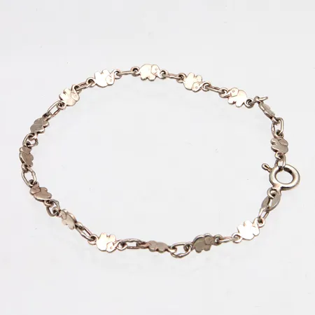 Ranneketju, pituus 160mm, 925, Paino: 2,8 g