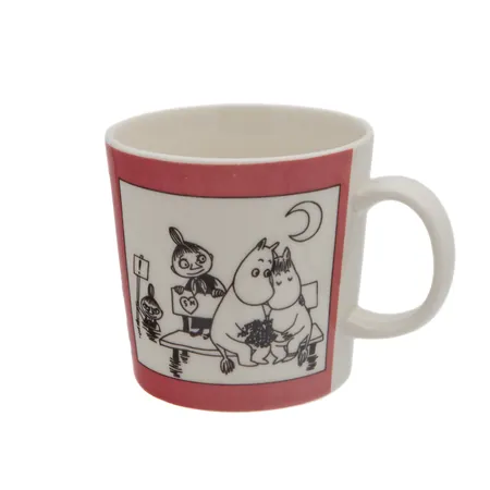 Muumimuki Arabia, Sarjakuva Roosa 1990-1993, pintavaurioita