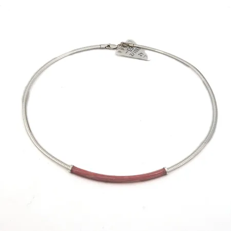 Kaulakoru emaloinilla, pituus 41cm, 925br, Paino: 14,4 g