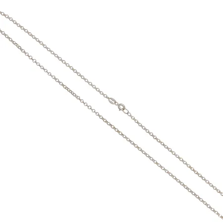 Papukaulaketju, pituus 45cm, 925,  Paino: 3,9 g