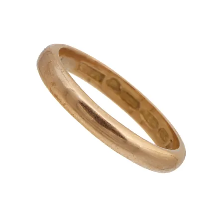 Sileä sormus, koko 22, kaiverrettu 750,  Paino: 7 g