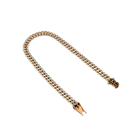 Bismarck-ranneketju, pituus 190mm, leveys 5mm, 585, Paino: 5,8 g