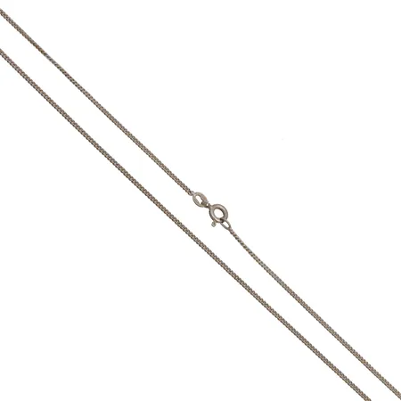 Panssarikaulaketju, pituus 45,5cm, 925, Paino: 2,7 g