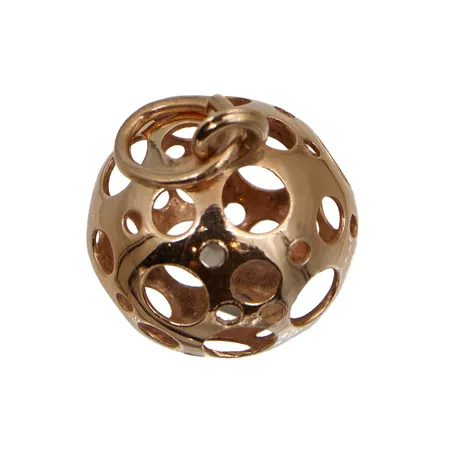 Riipus, design Liisa Vitali, Leppäkerttu, korkeus 20mm, Ø 11,7mm, 585,  Paino: 1 g