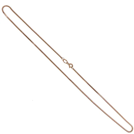 Käärmekaulaketju, pituus 40cm, 585, Paino: 3,5 g