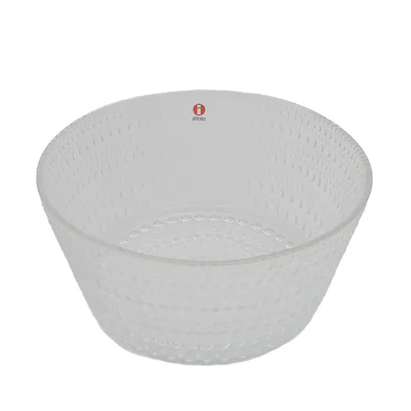 Kulho, Kastehelmi, Iittala, design Oiva Toikka, Ø182mm, kirkas
