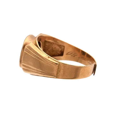 Viallinen kivisormus, 585br, Paino: 3,1 g