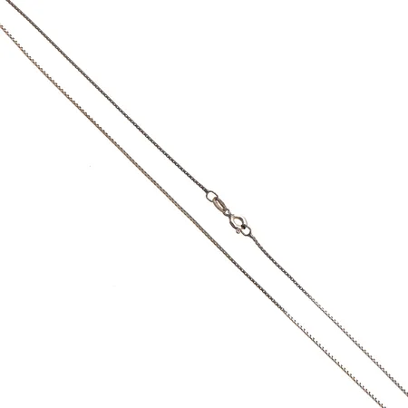 Figaro-kaulaketju, pituus 42cm, 925, Paino: 1,5 g