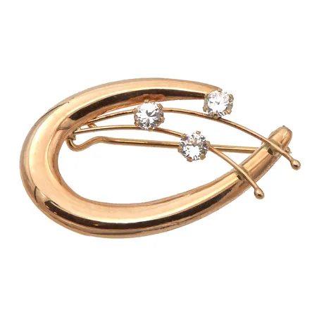 Rintaneula kivillä, leveys 28mm, 585br, Paino: 1,1 g