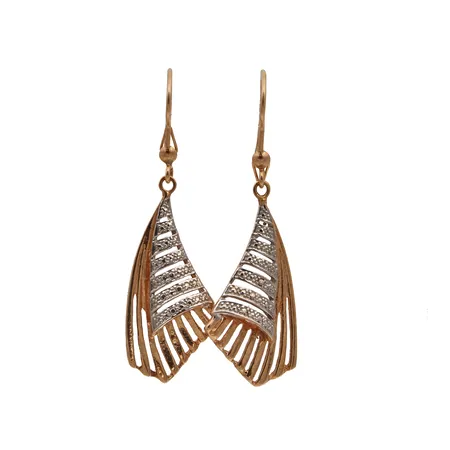 Korvakorut, korkeus 45mm, 585,  Paino: 3,8 g