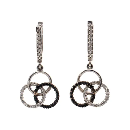 Kivikorvakorut, korkeus 33mm, 585br, Paino: 4,7 g