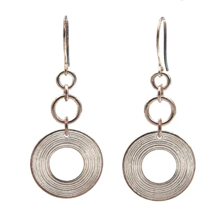 Korvakorut Kalevala, Kosmos, korkeus 51mm, leveys 21mm, 925,  Paino: 8,3 g