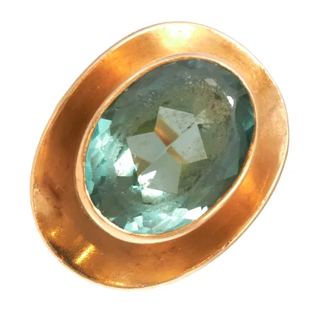 Kivisormus, koko 18½, 750br, Paino: 26,6 g