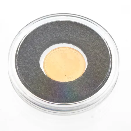 Kultaraha, 1 dollar, Elisabeth II Isle of man, 2012, 999,  Paino: 0,5 g