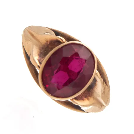 Kivisormus, koko 17¾, 585br, Paino: 2,3 g