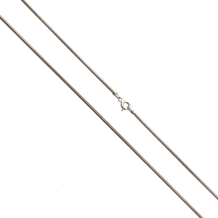 Käärme-kaulaketju, pituus 50,5cm, leveys 1,4mm, 925,  Paino: 8,1 g