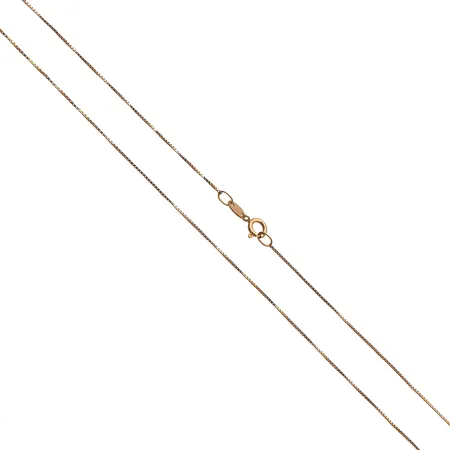 Venetsia-kaulaketju, pituus 46cm, 585, Paino: 0,9 g