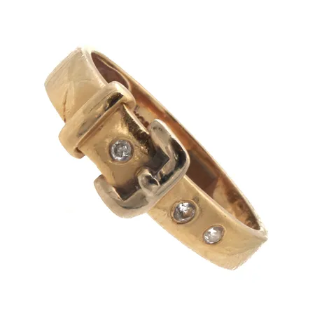 Kivisormus, koko 19½, 585br, Paino: 3,8 g