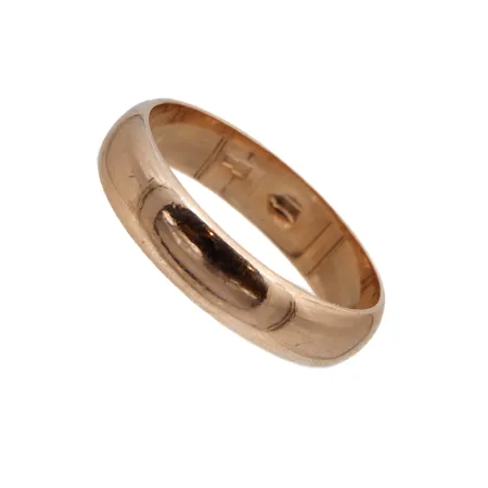 Sileä sormus, koko 16½, 585, Paino: 2,9 g