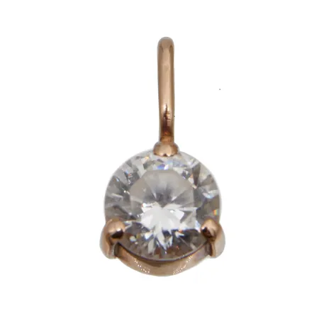 Kiviriipus, korkeus 13mm, 585br leimaamaton, Paino: 0,7 g