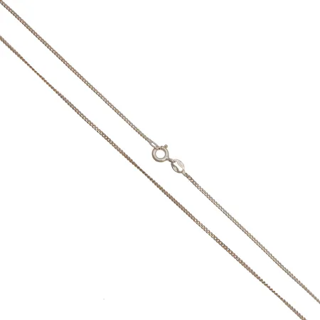 Panssarikaulaketju, pituus 45cm, 925,  Paino: 2,3 g