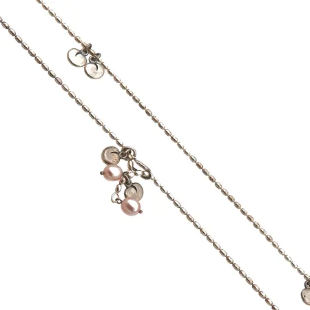 Helmikaulakoru, Vanamo, Kalevala, pituus 79cm, 925br,  Paino: 25 g