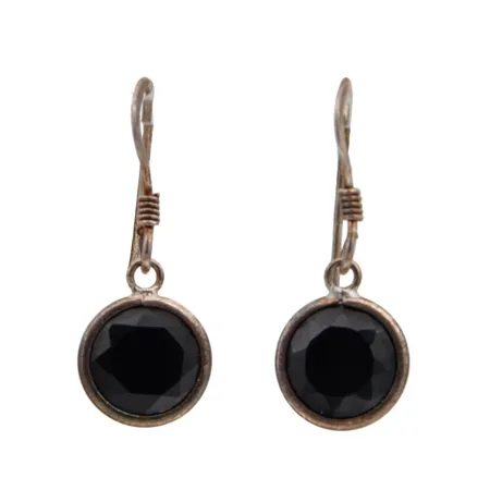 Kivikorvakorut, korkeus 23mm, 925br,  Paino: 1,1 g