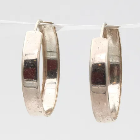 Korvarenkaat, Ø 20mm, leveys 3,7mm, 925,  Paino: 1,1 g