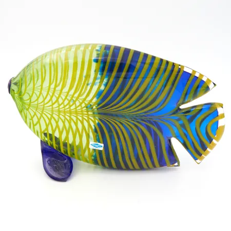 Lasikala, signeeraus Kerttu Nurminen Nuutajärvi A.O. 5.6.1992,  Made in Filand, mitat 290x170mm, 