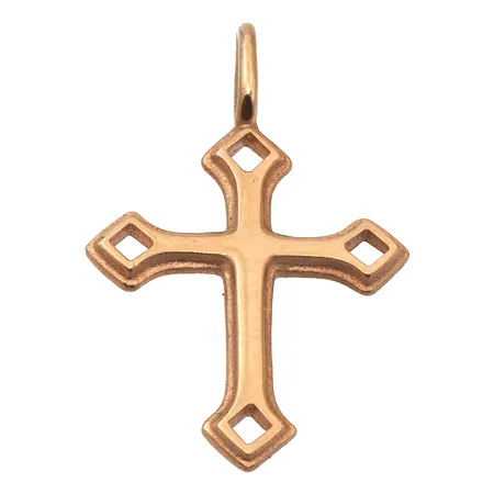 Risti-riipus, Kalevala, korkeus 29mm, 585,  Paino: 1,5 g