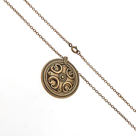 Kaulakoru Kalevala, Räisälän riipus, ketjun pituus 56-61cm, pronssia