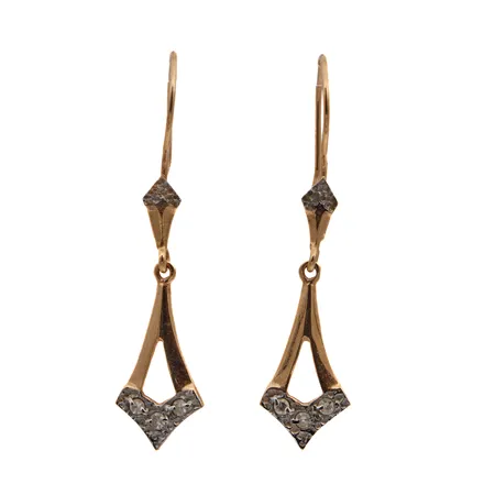 Kivikorvakorut, korkeus 35mm, 585br,  Paino: 1,3 g