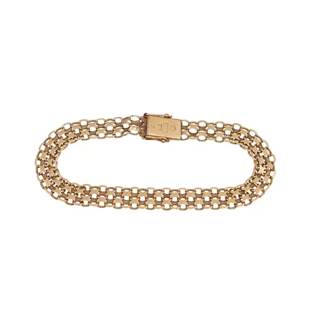 X-lenkki ranneketju, pituus 200mm, leveys 9mm, 750, Paino: 12,9 g